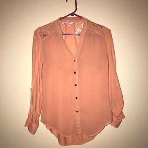 Long Sleeve Lace Shirt